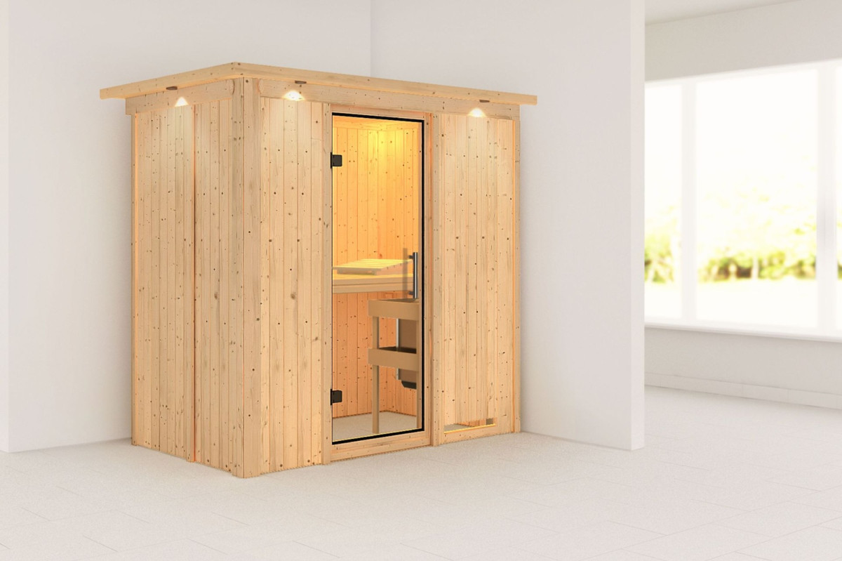 Finská sauna KARIBU VARIADO (85574) LG5081