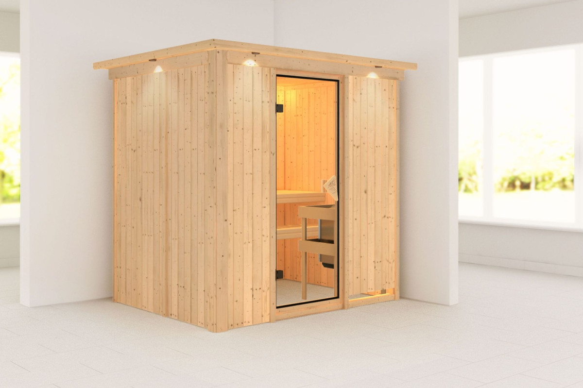 Finská sauna KARIBU BODIN (47113) LG5086