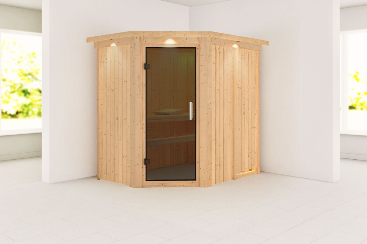 Finská sauna KARIBU CARIN (75675) LG5095