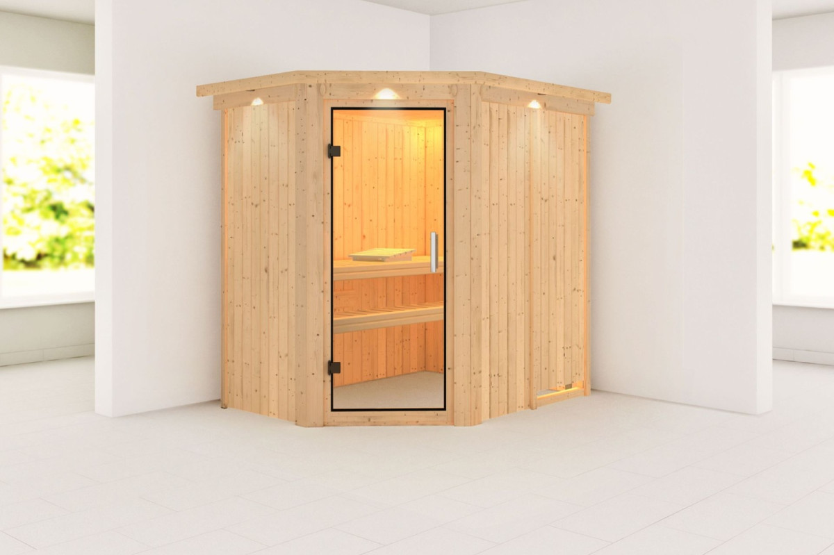 Finská sauna KARIBU CARIN (85590) LG5096