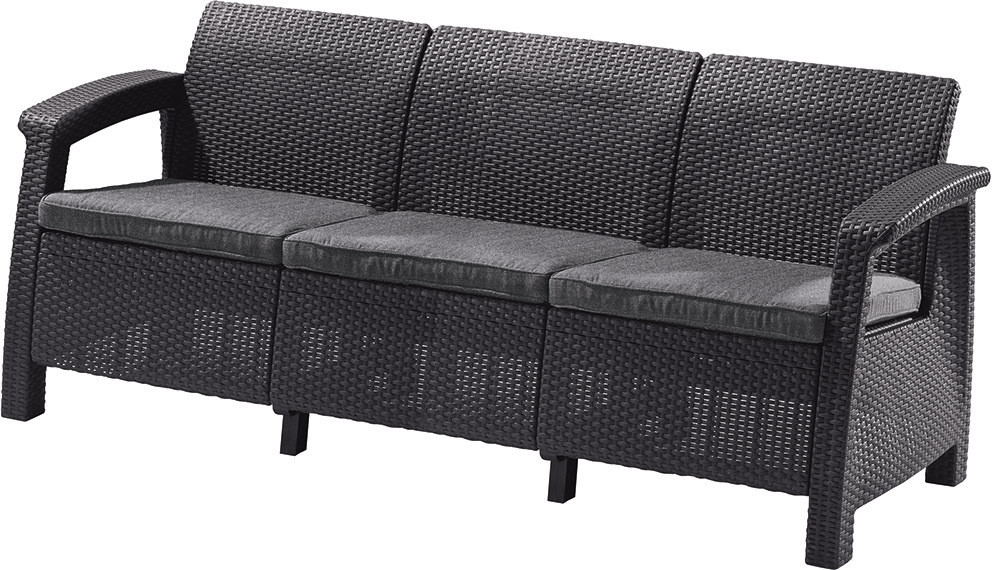 Allibert CORFU LOVE SEAT MAX - grafit