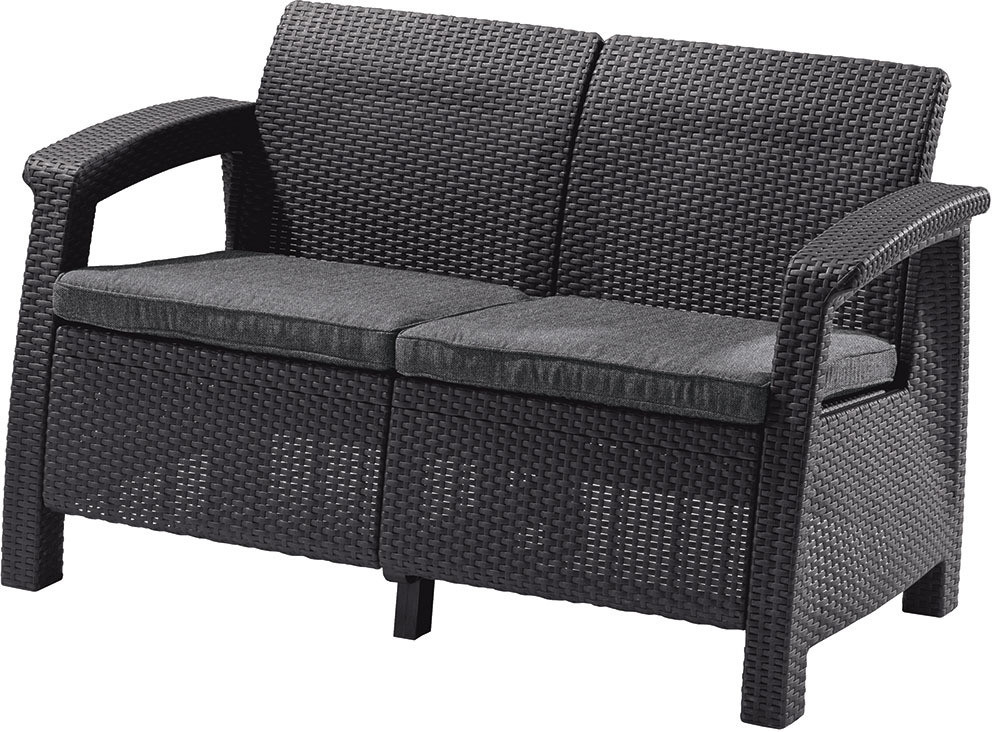 Allibert CORFU LOVE SEAT - grafit