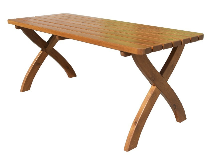 Rojaplast STRONG MASIV zahradní stůl dřevěný - 160 cm