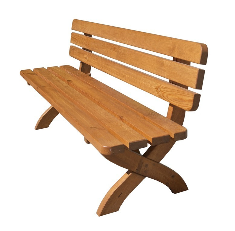 Rojaplast STRONG MASIV zahradní lavice dřevěná - 180 cm