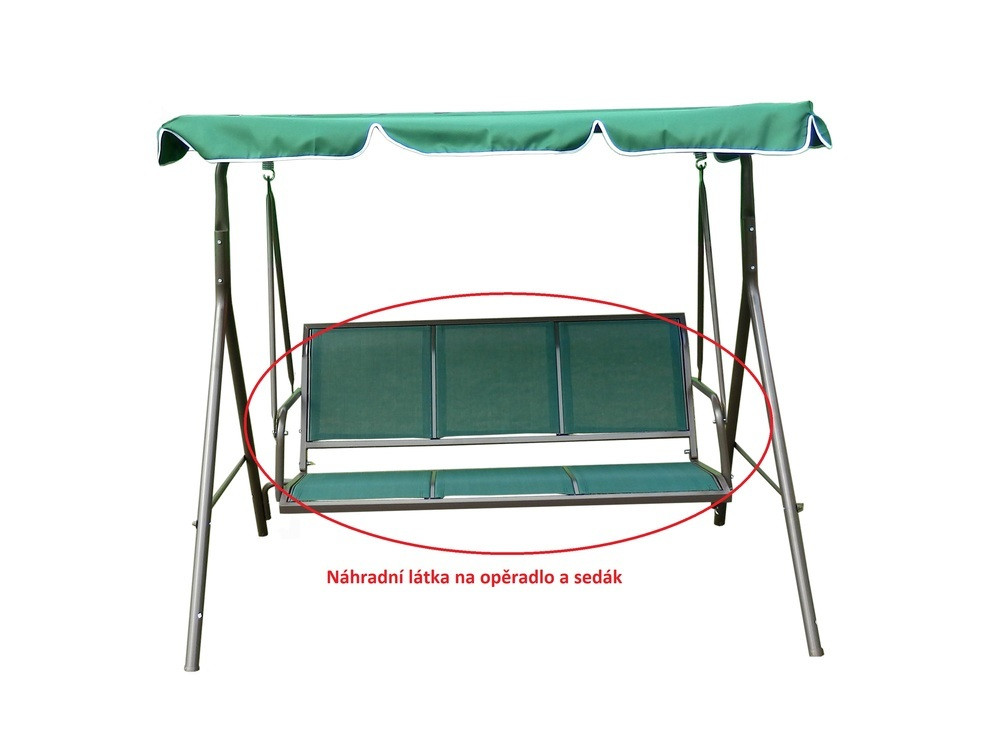 Rojaplast látka na sedák CONFORT zelená
