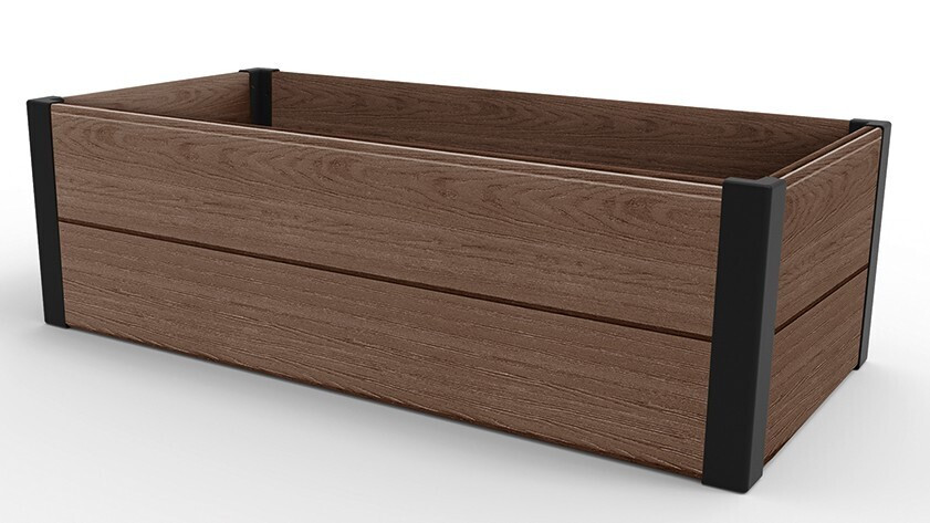 Keter vyvýšený záhon MAPLE TROUGH - hnědý
