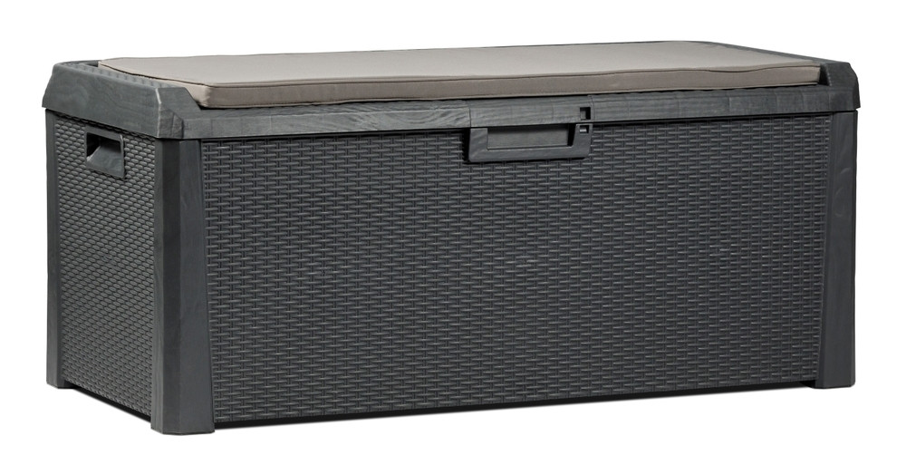 Toomax SANTORINI PLUS zahradní plastový úložný box 550 L - grafit