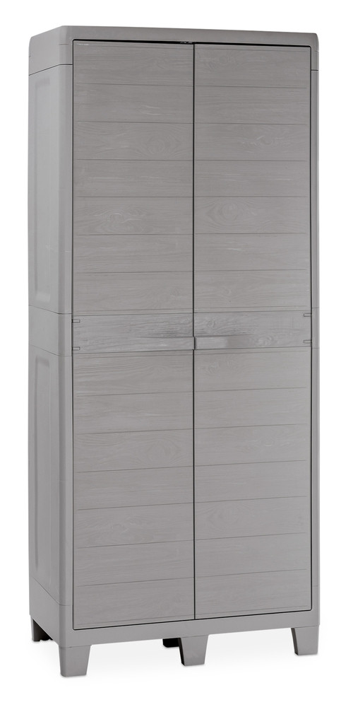 Toomax WOODYS HIGH XL skříňka - světle šedá