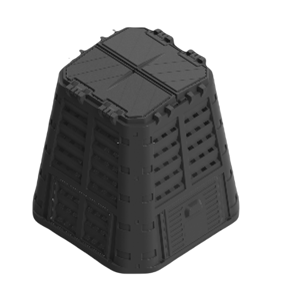 Rojaplast kompostér 480 L - černý