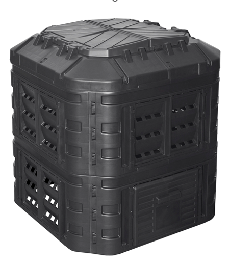 Rojaplast kompostér MODULAR 600 L  - černý
