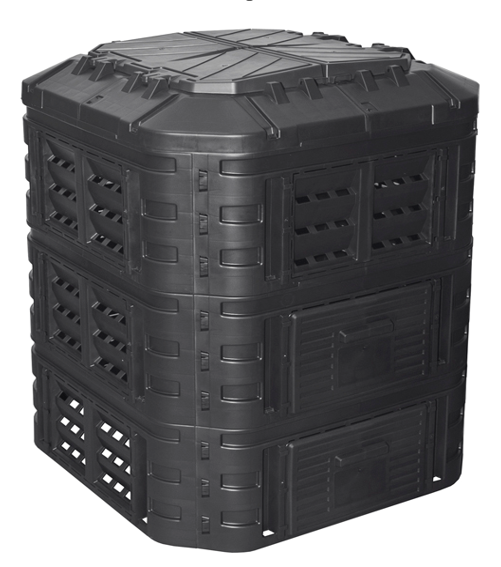 Rojaplast kompostér MODULAR 860 L  - černý