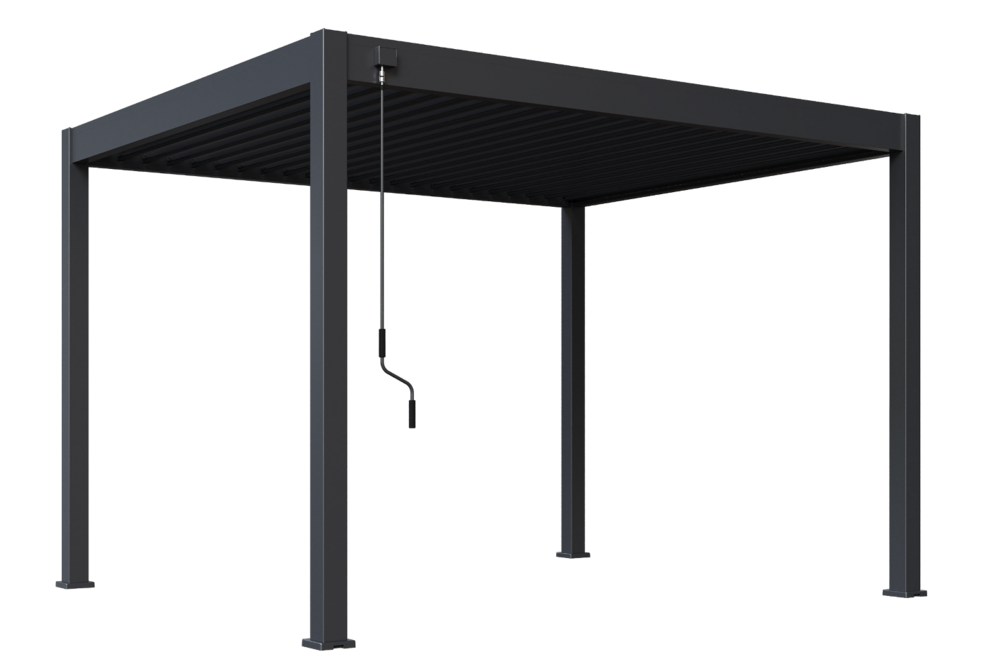 Rojaplast bioklimatická pergola INTRO NEO 3,6x3 m, hliník a ocel - volně stojící