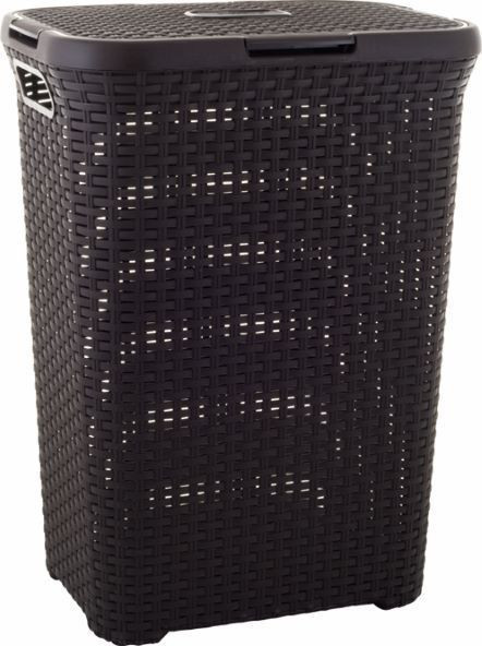 CURVER RATTAN STYLE 60L koš na prádlo - hnědý