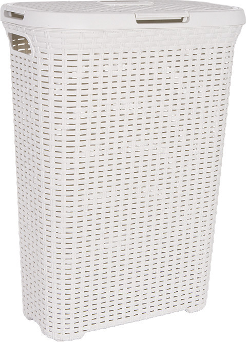 CURVER RATTAN STYLE 40L koš na prádlo - krémový