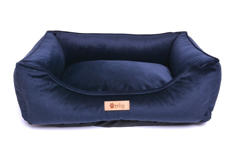 PETSY Pelíšek ROYAL 55 cm / MODRÁ
