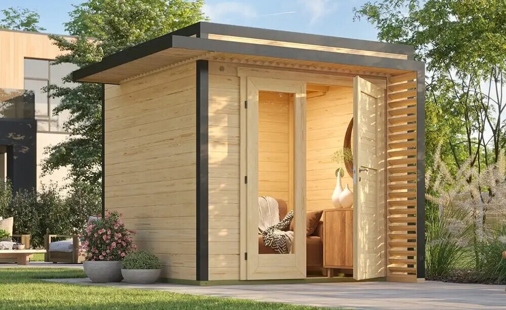 WEKA luxusní dřevěný zahradní domek Amberley (2,9x2,9m)