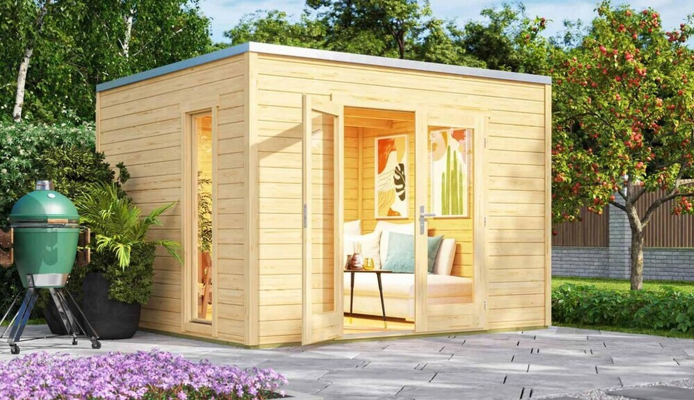 WEKA Luxusní dřevěný zahradní domek P 285 (3x3m)
