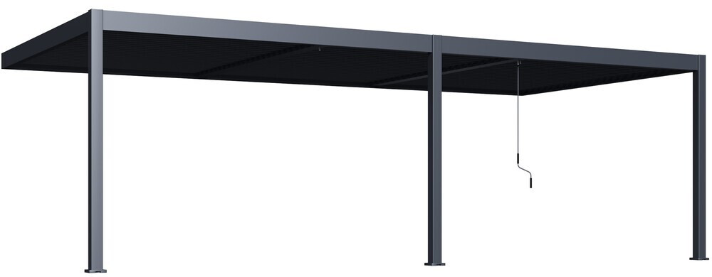 Rojaplast bioklimatická pergola INTRO DUO 8x4 m, hliník - do stěny