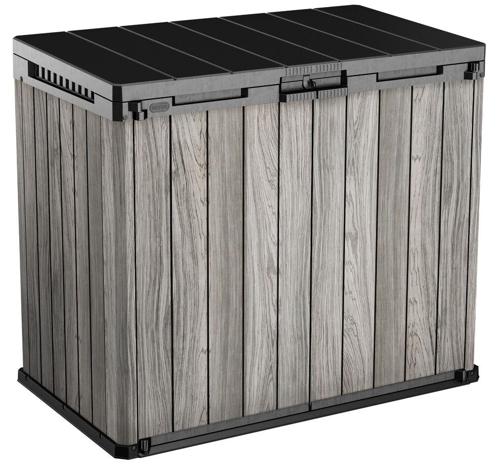 Keter skříňka Deco Horizontal Store it out 1150 L - STORM GREY