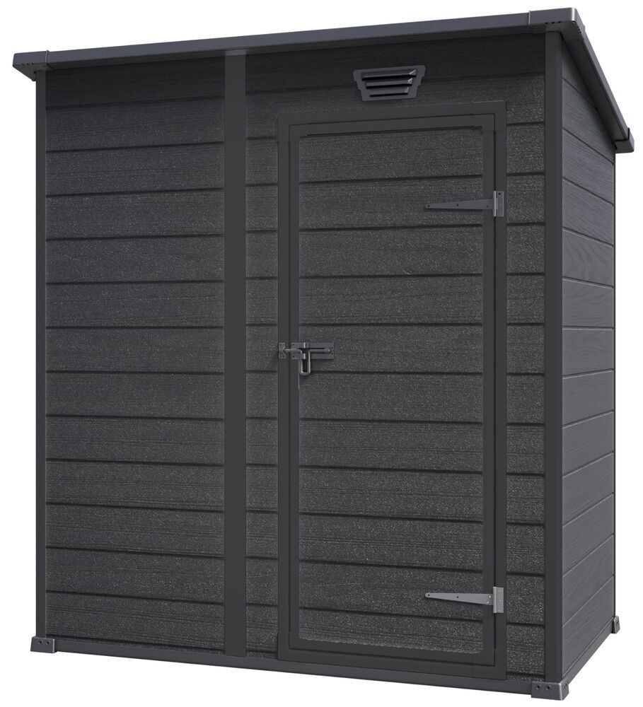 Keter ESSENTIAL 6x4 domek tmavě šedá/černá