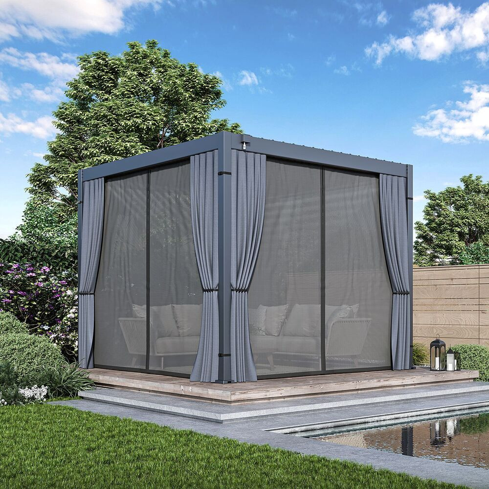 Rojaplast set závěsů a moskytiér pro pergolu ECO 3x3 m