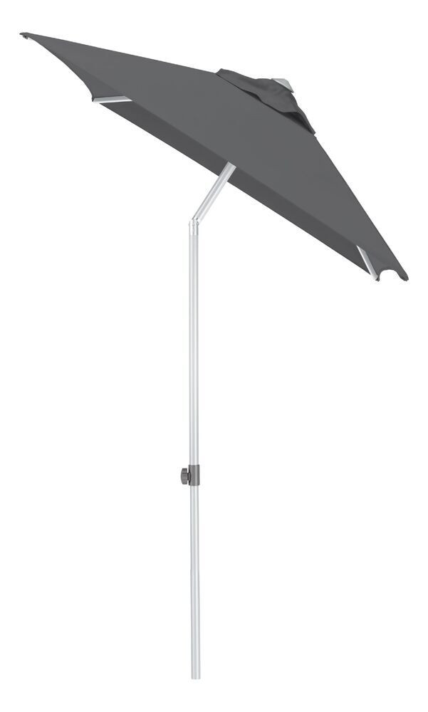 Slunečník KETTLER EASY PUSH 150x210 cm - stříbrná / antracit - voděodolný