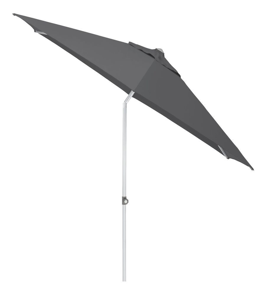 Slunečník KETTLER EASY PUSH ø 300 cm - stříbrná / antracit - voděodolný