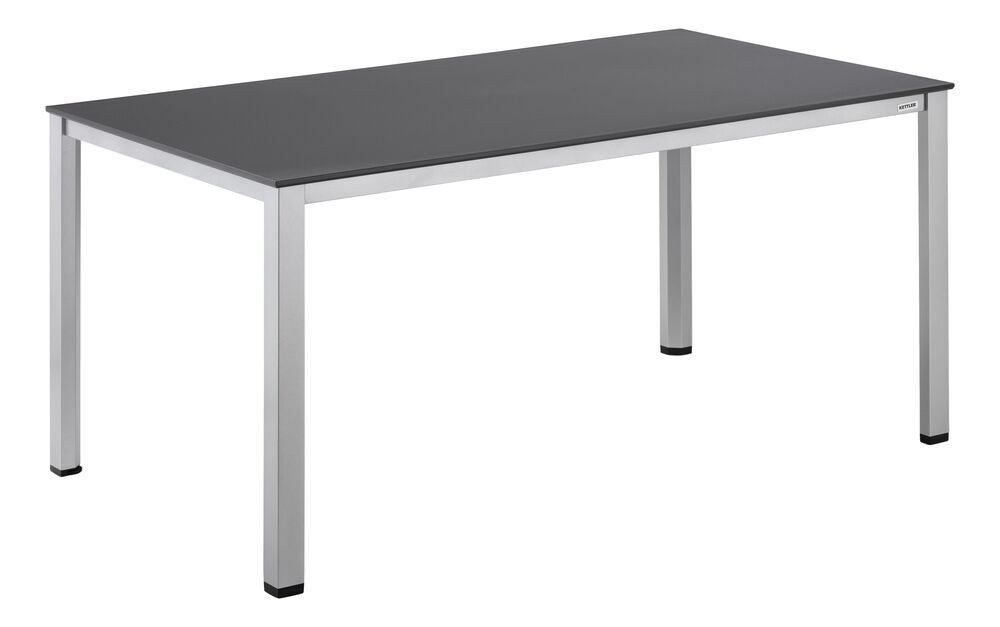 KETTLER CUBIC/KETTALUX jídelní hliníkový stůl 160x90 cm - stříbrná/antracit