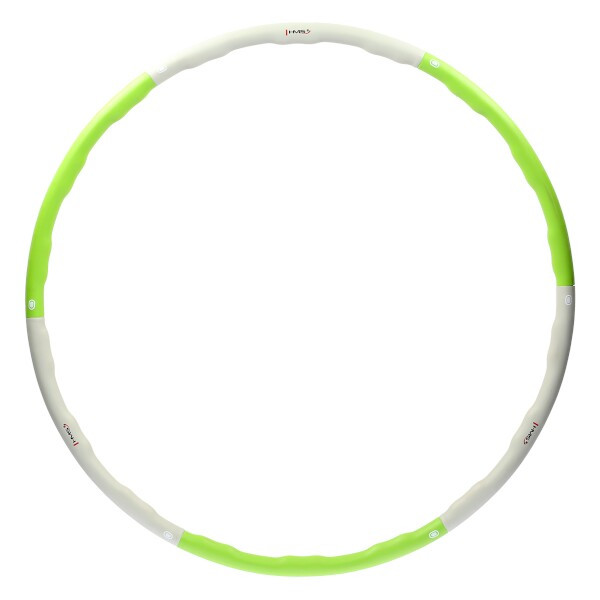 Hula hoop obruč HMS HHP003 zelená, 100 cm