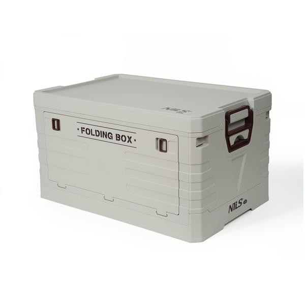 Skládací box s víkem NILS Camp NCB4004 50L šedý