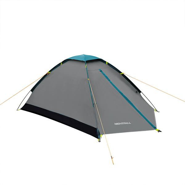 Turistický stan NILS Camp NC6033 Nightfall šedý/modrý
