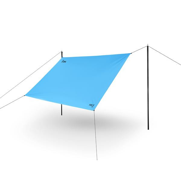Cestovní plachta / tarp NILS Camp NC17111 modrá