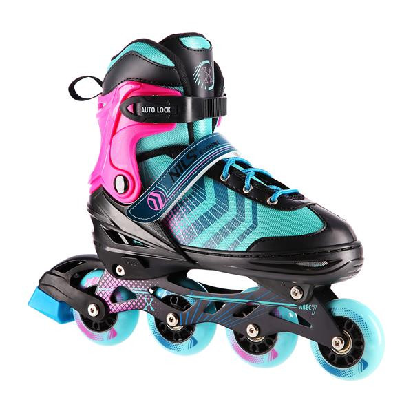 NH18192A ČERNO-FIALOVÉ VEL.M(34-38) BRUSLE 4V1 NILS EXTREME