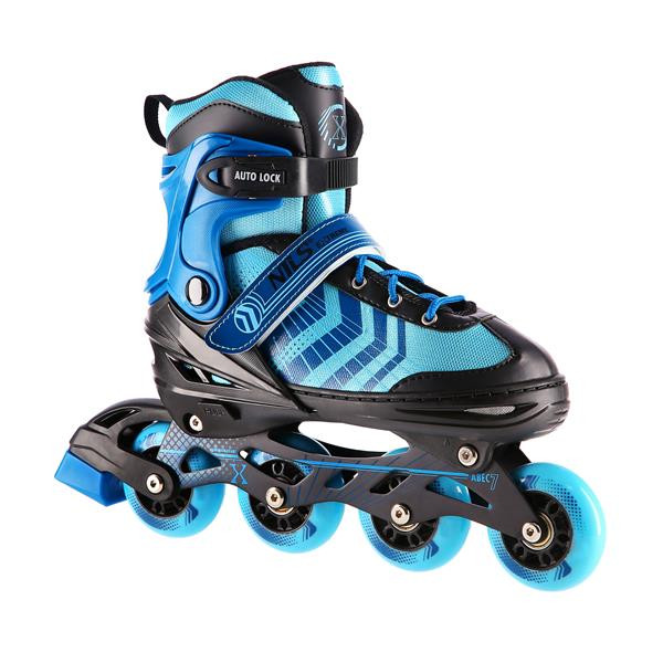 NH18192A ČERNO-MODRÉ VEL.M(34-38) BRUSLE 4V1 NILS EXTREME