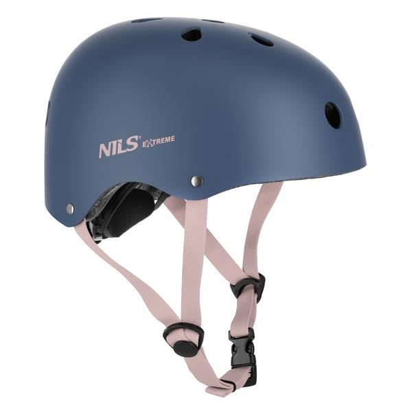 MTW001-1 ŠEDÁ VEL.M(55-58CM) HELMA NILS EXTREME