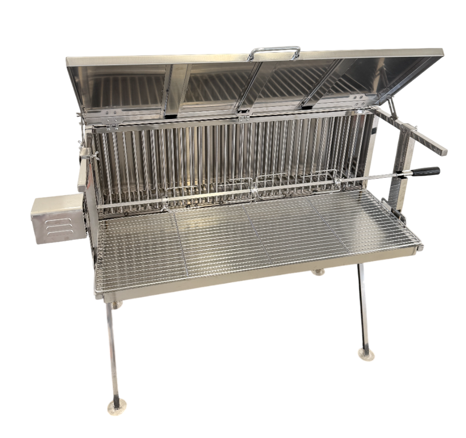 Nerezový gril na kuře, kýtu a pečeni S100 / 1x Rotisserie UG Grill