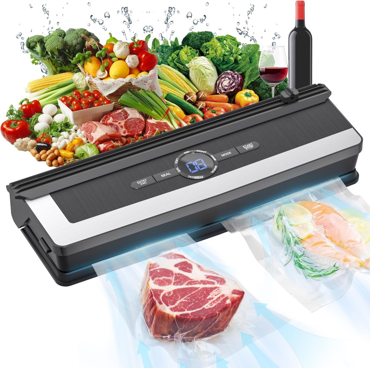 Vakuová svářečka fólií s řezačkou AP-22 UG Grill