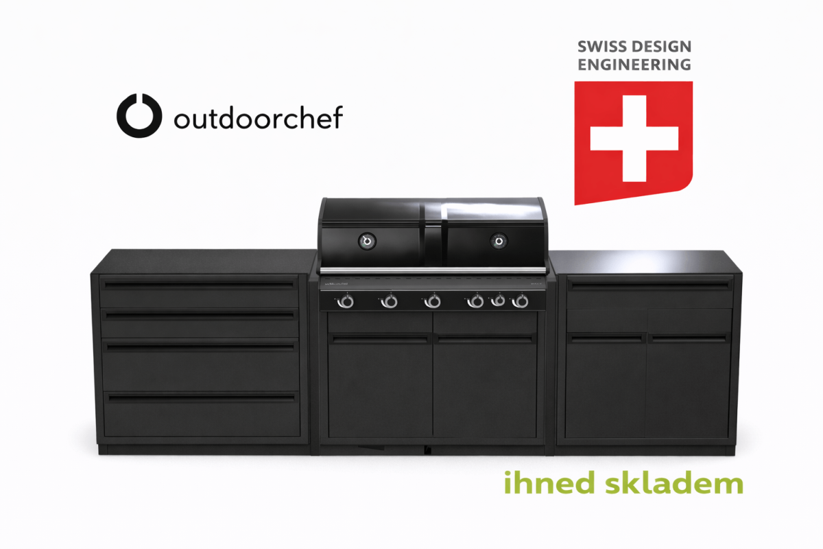 Venkovní modulární kuchyň SET 2 HEAT X-415 30MB GRANIT Outdoorchef