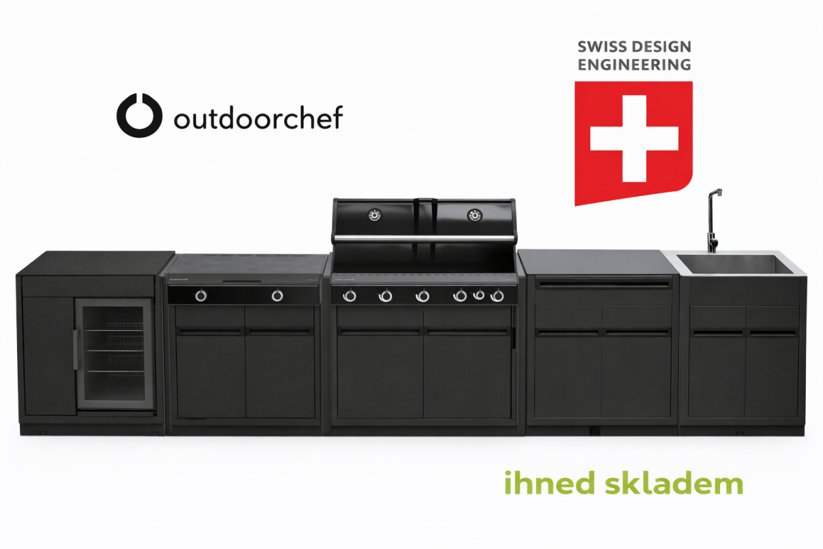 Venkovní modulární kuchyň SET 3 HEAT X-415/245 30MB GRANIT Outdoorchef
