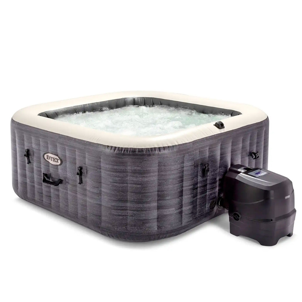 Intex Vířivý bazén PureSpa Bubble GREYSTONE DELUXE 6 - 28452