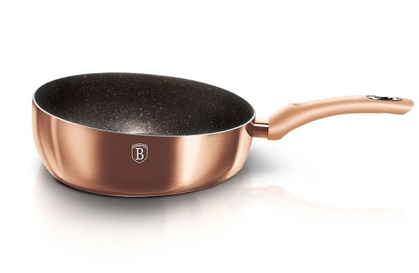 BERLINGERHAUS Pánev prohazovací 26 cm Rosegold Metallic Line BH-1522