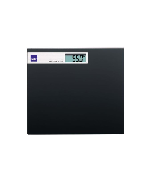KELA Váha osobní digitální skleněná černá do 150kg GRAPHITO KL-21298