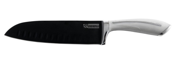 CS KOCHSYSTEME Nůž Santoku s titanovým povrchem 18 cm GARMISCH CS-070571
