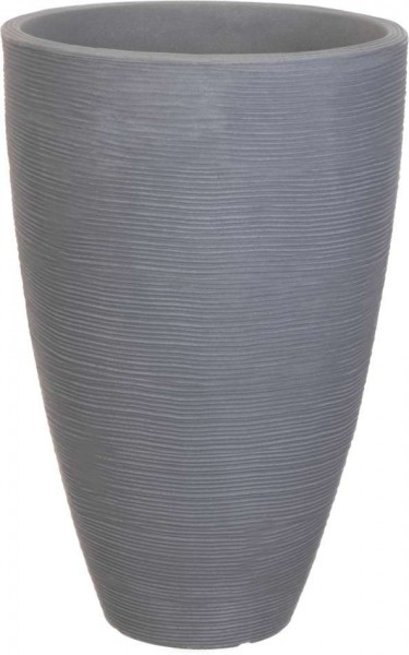 PROGARDEN Květináč žebrovaný 40 x 60 cm šedá KO-Y54191520