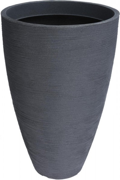 PROGARDEN Květináč žebrovaný 45 x 69 cm šedá KO-Y54192370