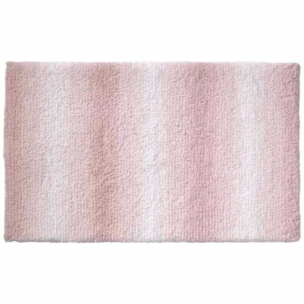 KELA Koupelnová předložka Ombre 120x70 cm polyester starorůžová KL-23567