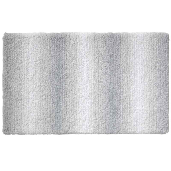 KELA Koupelnová předložka Ombre 80x50 cm polyester šedá KL-23573