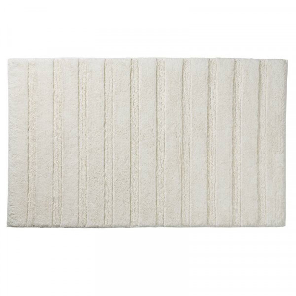 KELA Koupelnová předložka Megan 80x50 cm bavlna šedobílá KL-23581