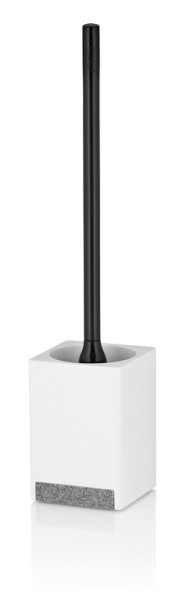 KELA WC sada Cube polyresin bílá KL-23695
