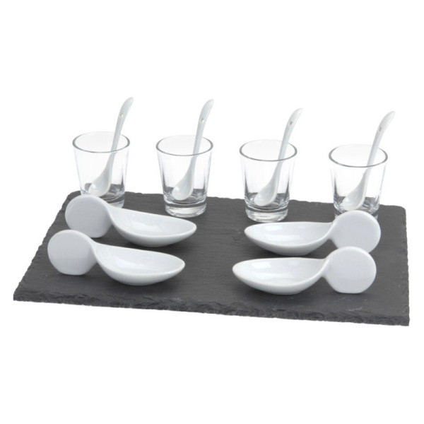EXCELLENT HOUSEWARE Sada na servírování pokrmů 13 ks loďka KO-210000480lodk